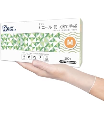 Amazon.co.jp: [サラヤ] プラスチック手袋TPE クリア Mサイズ 200枚