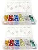 cal-hawk Assorted車トラックヒューズ5,7.5,10,15,20,25,30 Amp BHAT12-811
