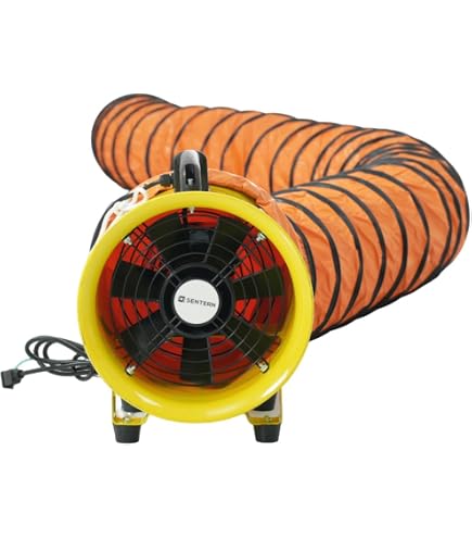 Amazon.co.jp: 送風機 業務用 12インチ 3000m³/h 羽根径 300mm 強力