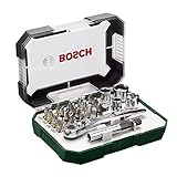 BOSCH (ボッシュ) 2607017322 ラチェット スクリュードライバービット セット 26ピース