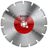 Bosch DB1265 Premium Plus 12-Inch Dry or Wet Cutting Segmented Diamond Saw Blade with 1-Inch Arbor f