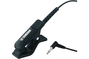 ヤマハ YAMAHA チューナー用マイクロフォン ブラック TM-40BK 脱着容易なクリップタイプのチューナー用マイクロフォン