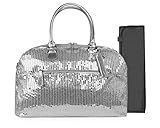 Trumpette Schleppbags Diaper Bag in Silver Sequin, Large by Trumpette