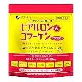ファイン ヒアルロン & コラーゲン + 還元型コエンザイムQ10 袋タイプ 30日分(210g入) ハトムギエキス エラスチン ビタミンC 配合