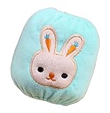 2ペアベビーぬいぐるみOversleevesキッズスリーブはうさぎブルーカバー