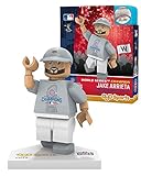 Oyoスポーツp-mlbchc49wst-g5leシカゴ・カブスジェイク・アリエータワールドシリーズTシャツLimited Edition OYO Minifigure