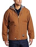 Key Apparel Men's Big-Tall Fire Resistant Insulated Hooded Duck Jacket Carmel Brown Medium-Tall [並行輸