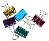 BAU29730 - Baumgartens Metallic Colored Binder Clip [並行輸入品]