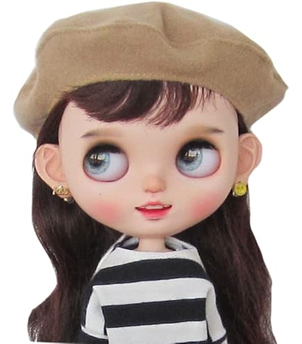 Amazon.co.jp: rakulifey ブライス帽子 ブライスドール用ベレー帽