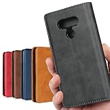 LG style3 L-41A ケース エルジー スタイル3 手帳型 ケース ドコモ docomo L41A ケース カバー 手帳型ケース style 3 ケース l41a スマホケース 手帳型 l-41a 手帳型ケース スタイル 3 ケース 財布 適用 case 内蔵マグネット 携帯カバー カード入れ シンプル スタンド機能 落ち着いた色 レトロ ブラック