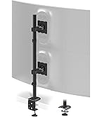 Amazon.co.jp: ACCURTEK 大型 モニターアーム 2画面 シングル 57インチ