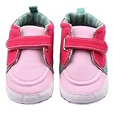 (ビグッド)Bigood 可愛い ベビー スニーカー 男の子 新生児 ファーストシューズ 赤ちゃん 靴 キッズ シューズ ルームシューズ 女の子 出産祝い 歩行靴 軽量 カジュアル ピンク 11cm