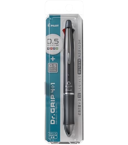 Amazon | Pilot 多機能ペン ドクターグリップ 4+1 4色ボールペン0.7mm+