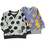 【アウトレット】 La Chiave トレーナー (80～130cm) キムラタンの子供服 グレー 90 ( 53354x53554-154 )