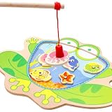 YAZZMAT 知育玩具 木のパズル2 海の生き物 釣りゲーム