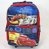 Disney（ディズニー）カーズ2・ローリングバッグ・大（ネイビー×レッド） [Baby Product]