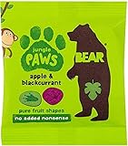 Bear Jungle Paws Apple & Blackcurrant (20g) ジャングル足のリンゴとブラックカラント（ 20グラム）を負担する