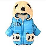 子供冬フード付きジャケットカートゥーンパンダコート1 – 3歳 130/24M OG-J7E7-O2LS
