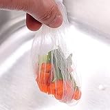 BCP 100個使い捨てメッシュSink Strainerバッグ、Garbage Bag for Kitchen Sink Strainer