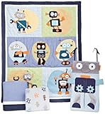 Lambs & Ivy 4 Piece Robbie 1.0 Bedding Set (Discontinued by Manufacturer) by Lambs & Ivy [並行輸入品]