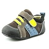 Smaller By See Kai R Henri James ベビー 米国 0-6 Months ブラウン スニーカー [並行輸入品]