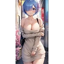 智*世様 レム 超大バスタオル・バスタオル•毛布 萌えタオル Amazon.co.jp: リゼロ レム 超大バスタオル 105cm×55cm 1197