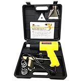 ヒートガン 1800W 強弱2段階切り替え可能 アタッチメント 熱風機 ホットガン 強力 塗装はがし 温め 焼き色 ケース付