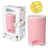 Dekor Plus Hands-Free Diaper Pail, Soft Pink by dekor