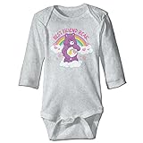 Raymond Care Bears長袖ロンパースボディスーツ服装アッシュ カラー: グレー