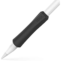 Uppercase Nimblegrip Premium Silicone Ergonomic Grip Holder Compatible With Apple Pencil 1st Generation Ipad Pro 1 Pack Black Amazon Com Au Computers