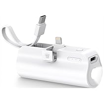 Amazon | モバイルバッテリー 超小型 軽量 5000mAh 持ち運び便利