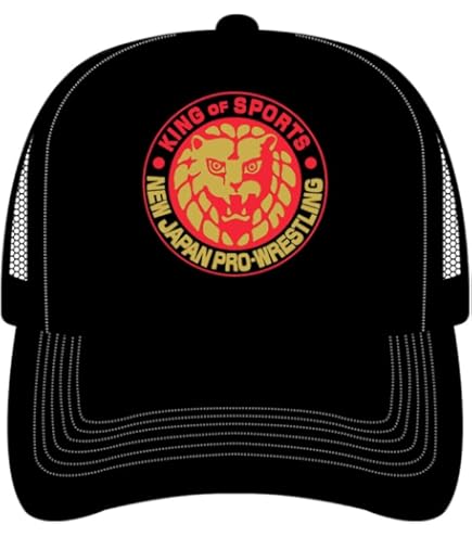 Amazon.co.jp: 新日本プロレスリング キャップ NEW ERA(R)×LION MARK