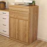 パソコン周りをまとめて収納デスク 60幅 AKT-60 (ブラウン) AKT-60 BR