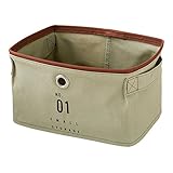 収納ボックス Basic Number - ベーシックナンバー - カーキ 幅22×奥行13×高さ15cm LW-1831KH インターフォルム(Interform) LW-1831KH