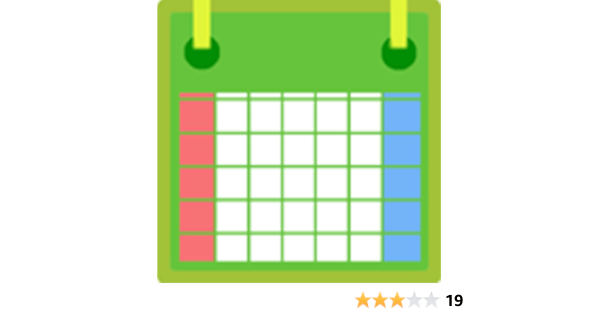 Amazon Co Jp 色々カレンダー 30年までの六曜と祝日付き Android アプリストア