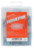 HOMEPAK 41826 Nails and Brads Assortment [並行輸入品]