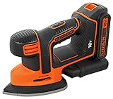 ブラック・アンド・デッカー(BLACK+DECKER) 18V コードレスマウスサンダー BDCDS18