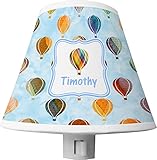 水彩ホットエアバルーンシェードNight Light ( Personalized )