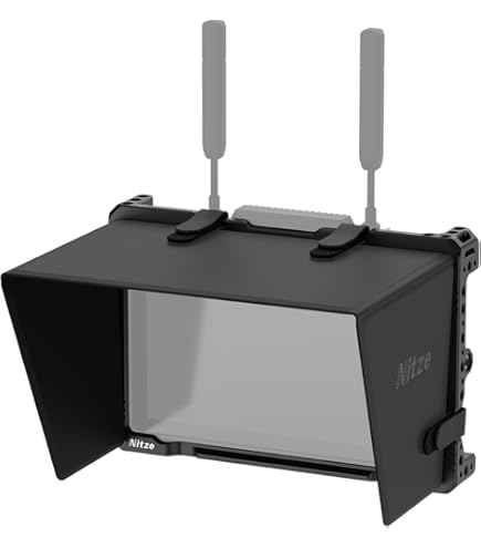 Amazon | Hollyland Pyro 7 Wireless Transmitter & Receiver & 7 Inch