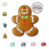 Silicone Baby Teether - Soft Teething Toy for Babies and Toddlers Cool Pain Relief Soothe Sore Achy 