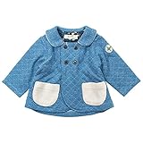 《秋冬春対応》(日本製) BO-PEEP(ボーピープ) ニットキルトジャケット 95cm/BL NO.DP-73712