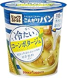 ポッカサッポロ　じっくりコトコトこんがりパン　冷たいコーンポタージュ　カップ×6個