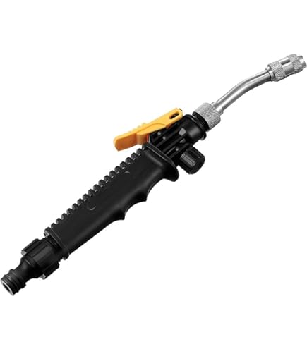 Amazon.co.jp: 高圧洗車ガン ステンレス製30cm長さ、調整可能な