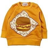 【秋冬春対応】 GARACH(ギャラッチ)裏毛ハンバーガーPtトレーナー 110cm/Ma NO.AH-1631616