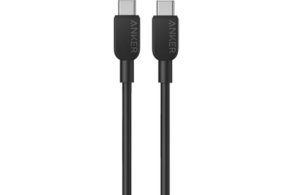 Anker 310 USB-C & USB-C ケーブル 60W USB PD対応 MacBook Pro iPad Pro Galaxy S23 他 (0.9m ブラック)