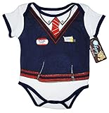 Mon Cheri Baby The Future Executive面白い赤ちゃん男の子女の子男女兼用幼児面白いBodysuits 0-3 ホワイト 4328090107