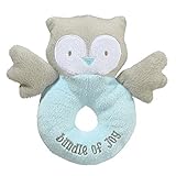 Grasslands RoadファブリックRattleブルーフクロウ喜びのバンドル