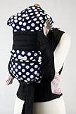 Palm and Pond Mei Tai Baby Sling Carrier - Blue with White Spots by Palm&Pond