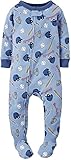 カーターズ Carter's カバーオール 前開き 足つき 長袖 綿リブ100% 1-Piece Snug Fit Cotton PJs 12M (72-78cm)