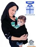 Baby Wrap Carrier Wrapy Tested by ASTM with Lifetime Guarantee - Baby Sling Carrier That Will Keep Y